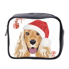 English Cocker Spaniel T- Shirt English Cocker Spaniel Merry Christmas T- Shirt (2) Mini Toiletries Bag (two Sides) by ZUXUMI