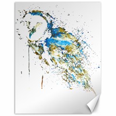 Owl Artwork T-shirtbarn Owl Reversed Colors T-shirt Canvas 12  X 16  by EnriqueJohnson