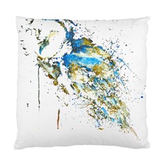 Owl Artwork T-shirtbarn Owl Reversed Colors T-shirt Standard Cushion Case (two Sides) by EnriqueJohnson