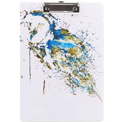 Owl Artwork T-shirtbarn Owl Reversed Colors T-shirt A4 Acrylic Clipboard by EnriqueJohnson