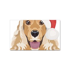 English Cocker Spaniel T- Shirt English Cocker Spaniel Merry Christmas T- Shirt (3) Sticker (rectangular) by ZUXUMI