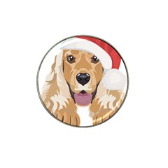 English Cocker Spaniel T- Shirt English Cocker Spaniel Merry Christmas T- Shirt (3) Hat Clip Ball Marker by ZUXUMI