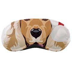 English Cocker Spaniel T- Shirt English Cocker Spaniel Merry Christmas T- Shirt (3) Sleep Mask by ZUXUMI