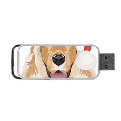 English Cocker Spaniel T- Shirt English Cocker Spaniel Merry Christmas T- Shirt (3) Portable Usb Flash (two Sides) by ZUXUMI