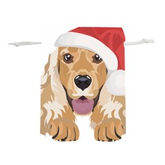 English Cocker Spaniel T- Shirt English Cocker Spaniel Merry Christmas T- Shirt (3) Lightweight Drawstring Pouch (m) by ZUXUMI