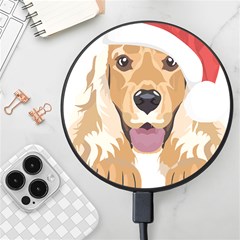 English Cocker Spaniel T- Shirt English Cocker Spaniel Merry Christmas T- Shirt (3) Wireless Fast Charger(black) by ZUXUMI