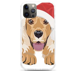 English Cocker Spaniel T- Shirt English Cocker Spaniel Merry Christmas T- Shirt (3) Iphone 12 Pro Max Tpu Uv Print Case by ZUXUMI