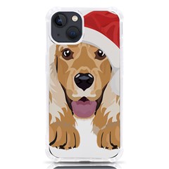 English Cocker Spaniel T- Shirt English Cocker Spaniel Merry Christmas T- Shirt (3) Iphone 13 Tpu Uv Print Case by ZUXUMI