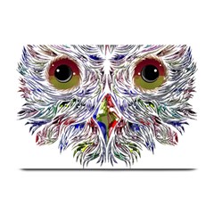 Owl T-shirtowl Color Edition T-shirt Plate Mats by EnriqueJohnson