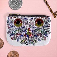 Owl T-shirtowl Color Edition T-shirt Mini Coin Purse by EnriqueJohnson