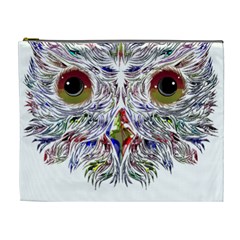 Owl T-shirtowl Color Edition T-shirt Cosmetic Bag (xl) by EnriqueJohnson