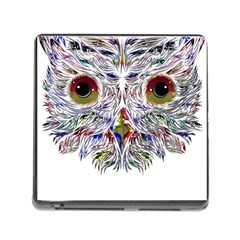 Owl T-shirtowl Color Edition T-shirt Memory Card Reader (square 5 Slot) by EnriqueJohnson