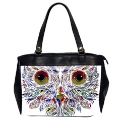 Owl T-shirtowl Color Edition T-shirt Oversize Office Handbag (2 Sides) by EnriqueJohnson