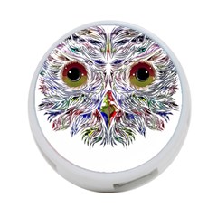 Owl T-shirtowl Color Edition T-shirt 4-port Usb Hub (two Sides) by EnriqueJohnson