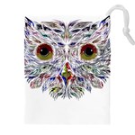 Owl T-shirtowl Color Edition T-shirt Drawstring Pouch (4XL) Front