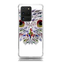 Owl T-shirtowl Color Edition T-shirt Samsung Galaxy S20 Ultra 6 9 Inch Tpu Uv Case by EnriqueJohnson