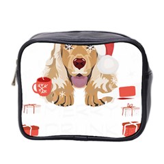 English Cocker Spaniel T- Shirt English Cocker Spaniel Merry Christmas T- Shirt (7) Mini Toiletries Bag (two Sides) by ZUXUMI