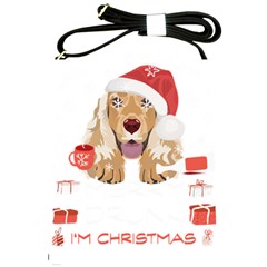 English Cocker Spaniel T- Shirt English Cocker Spaniel Merry Christmas T- Shirt (7) Shoulder Sling Bag by ZUXUMI