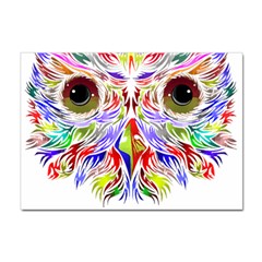 Owl T-shirtowl Color Full For Light Color T-shirt T-shirt Sticker A4 (100 Pack) by EnriqueJohnson