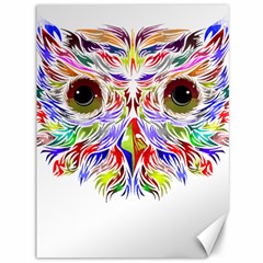 Owl T-shirtowl Color Full For Light Color T-shirt T-shirt Canvas 36  X 48  by EnriqueJohnson