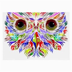 Owl T-shirtowl Color Full For Light Color T-shirt T-shirt Large Glasses Cloth by EnriqueJohnson