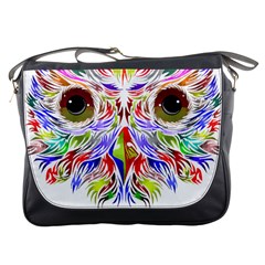 Owl T-shirtowl Color Full For Light Color T-shirt T-shirt Messenger Bag by EnriqueJohnson