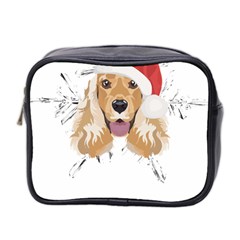 English Cocker Spaniel T- Shirt English Cocker Spaniel Merry Christmas T- Shirt Mini Toiletries Bag (two Sides) by ZUXUMI