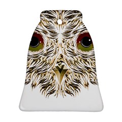 Owl T-shirtowl Gold Edition T-shirt Bell Ornament (two Sides) by EnriqueJohnson