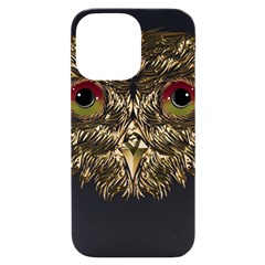 Owl T-shirtowl Gold Edition T-shirt Iphone 14 Pro Max Black Uv Print Case by EnriqueJohnson