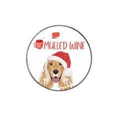 English Cocker Spaniel T- Shirt English Cocker Spaniel Mulled Wine Christmas T- Shirt Hat Clip Ball Marker by ZUXUMI