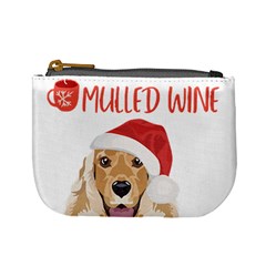 English Cocker Spaniel T- Shirt English Cocker Spaniel Mulled Wine Christmas T- Shirt Mini Coin Purse by ZUXUMI