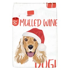 English Cocker Spaniel T- Shirt English Cocker Spaniel Mulled Wine Christmas T- Shirt Removable Flap Cover (s) by ZUXUMI