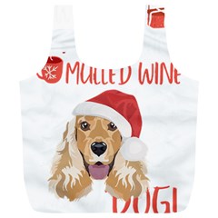 English Cocker Spaniel T- Shirt English Cocker Spaniel Mulled Wine Christmas T- Shirt Full Print Recycle Bag (xl) by ZUXUMI