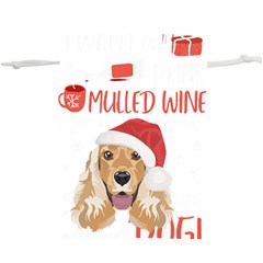 English Cocker Spaniel T- Shirt English Cocker Spaniel Mulled Wine Christmas T- Shirt Lightweight Drawstring Pouch (xl) by ZUXUMI