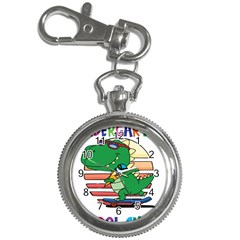 Enrollment Boy T- Shirt Goodbye Kindergarten I Am A Schoolchild Now! T- Shirt (2) Key Chain Watches by ZUXUMI