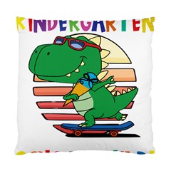 Enrollment Boy T- Shirt Goodbye Kindergarten I Am A Schoolchild Now! T- Shirt (2) Standard Cushion Case (one Side) by ZUXUMI