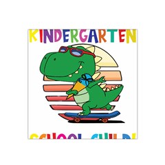 Enrollment Boy T- Shirt Goodbye Kindergarten I Am A Schoolchild Now! T- Shirt (2) Satin Bandana Scarf 22  X 22  by ZUXUMI