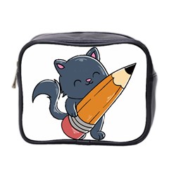 Enrollment Boy T- Shirt Goodbye Kindergarten I Am A Schoolchild Now! T- Shirt (3) Mini Toiletries Bag (two Sides) by ZUXUMI