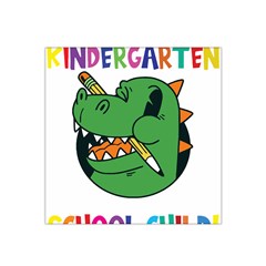 Enrollment Boy T- Shirt Goodbye Kindergarten I Am A Schoolchild Now! T- Shirt (5) Satin Bandana Scarf 22  X 22  by ZUXUMI