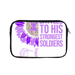 Epilepsy Awareness T- Shirt Epilepsy Awareness Sunflower God Give The Hardest Battles T- Shirt Apple Macbook Pro 13  Zipper Case by ZUXUMI