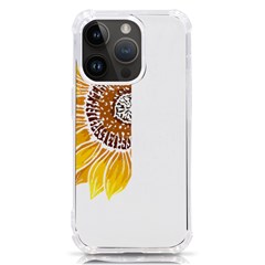 Epilepsy Awareness T- Shirt Epilepsy Awareness Sunflower My Brain Waves T- Shirt Iphone 14 Pro Tpu Uv Print Case by ZUXUMI