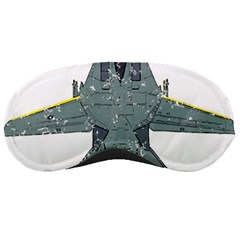 F14 Tomcat Fighter Jet T- Shirt F14 Tomcat Comic Drawing Quote T- Shirt (2) Sleep Mask by ZUXUMI