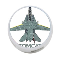 F14 Tomcat Fighter Jet T- Shirt F14 Tomcat Comic Drawing Quote T- Shirt (2) 4-port Usb Hub (two Sides) by ZUXUMI