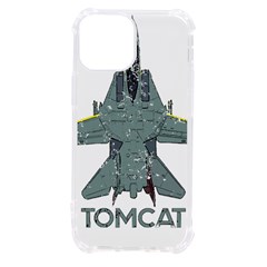 F14 Tomcat Fighter Jet T- Shirt F14 Tomcat Comic Drawing Quote T- Shirt (2) Iphone 13 Mini Tpu Uv Print Case by ZUXUMI