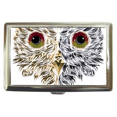 Owl T-shirtowl Half Gold Half Methalic Edition T-shirt Cigarette Money Case by EnriqueJohnson