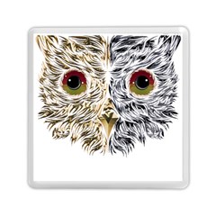 Owl T-shirtowl Half Gold Half Methalic Edition T-shirt Memory Card Reader (square) by EnriqueJohnson