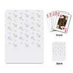 F22 Raptor Fighter Jet T- Shirt F22 Raptor Jet Fighter Plane Pattern T- Shirt Playing Cards Single Design (Rectangle) Back