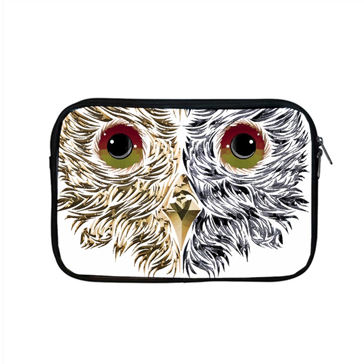 Owl T-shirtowl Half Gold Half Methalic Edition T-shirt Apple MacBook Pro 15  Zipper Case