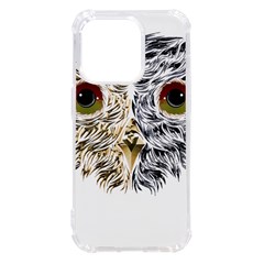 Owl T-shirtowl Half Gold Half Methalic Edition T-shirt Iphone 14 Pro Tpu Uv Print Case by EnriqueJohnson