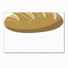 Bread Baking T- Shirt Funny Bread Baking Baker At Yeast We Have Enough Bread T- Shirt (2) Postcard 4 x 6  (pkg Of 10) by JamesGoode